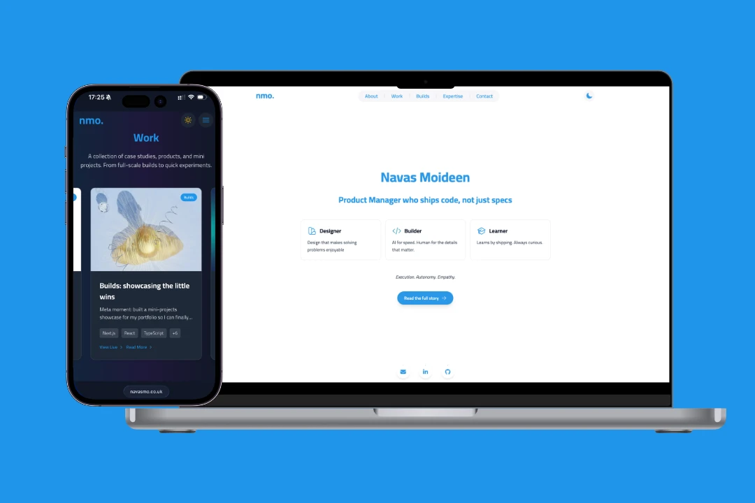 Rebuilding My Portfolio: From Static Pages to Dynamic CMS